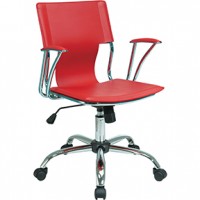 Gossip  Chair Red 22x22x37h